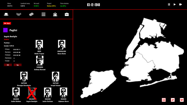 Screenshot 3 of Wiseguys: The Commission - more gameplay footage