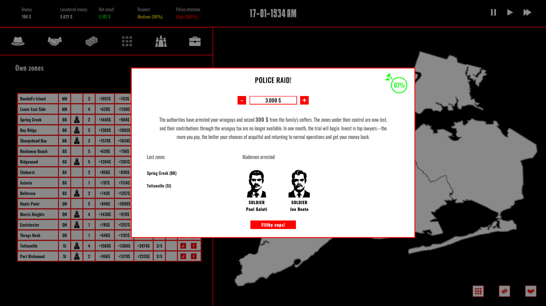 Wiseguys: The Commission screenshot 7