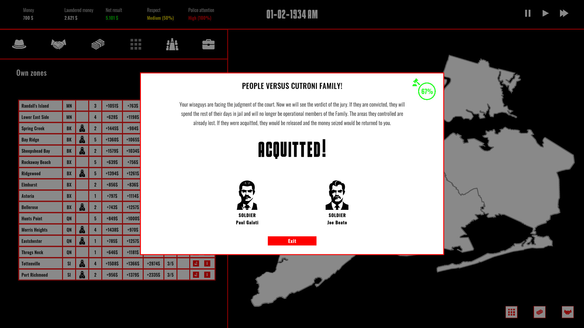 Wiseguys: The Commission screenshot 8