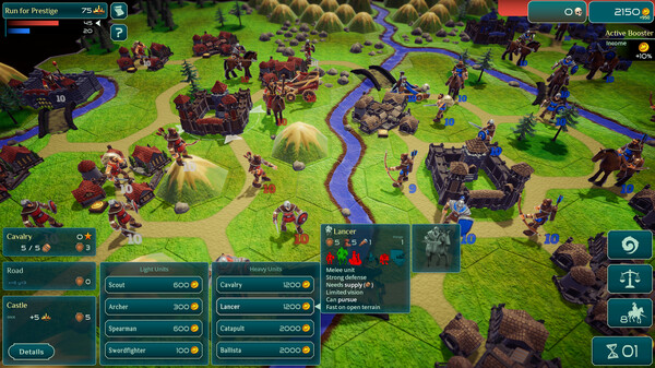 Screenshot 4 of Deep Tactics - Journey of the Wizard - final gameplay screenshot