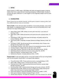 Diana's Quest: Guide.