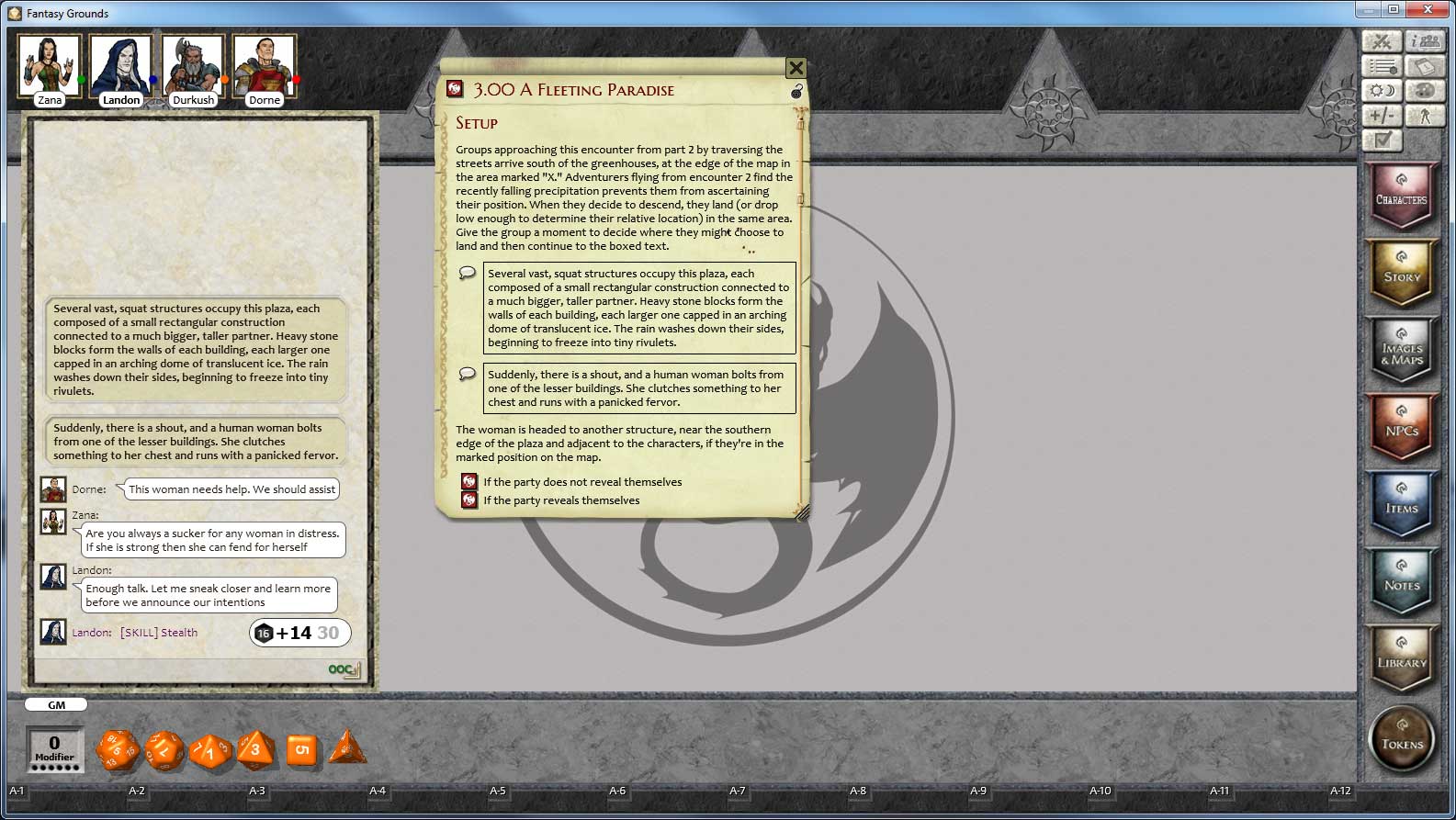 Fantasy Grounds - PFRPG The Breaking of Forstor Nagar Featured Screenshot #1