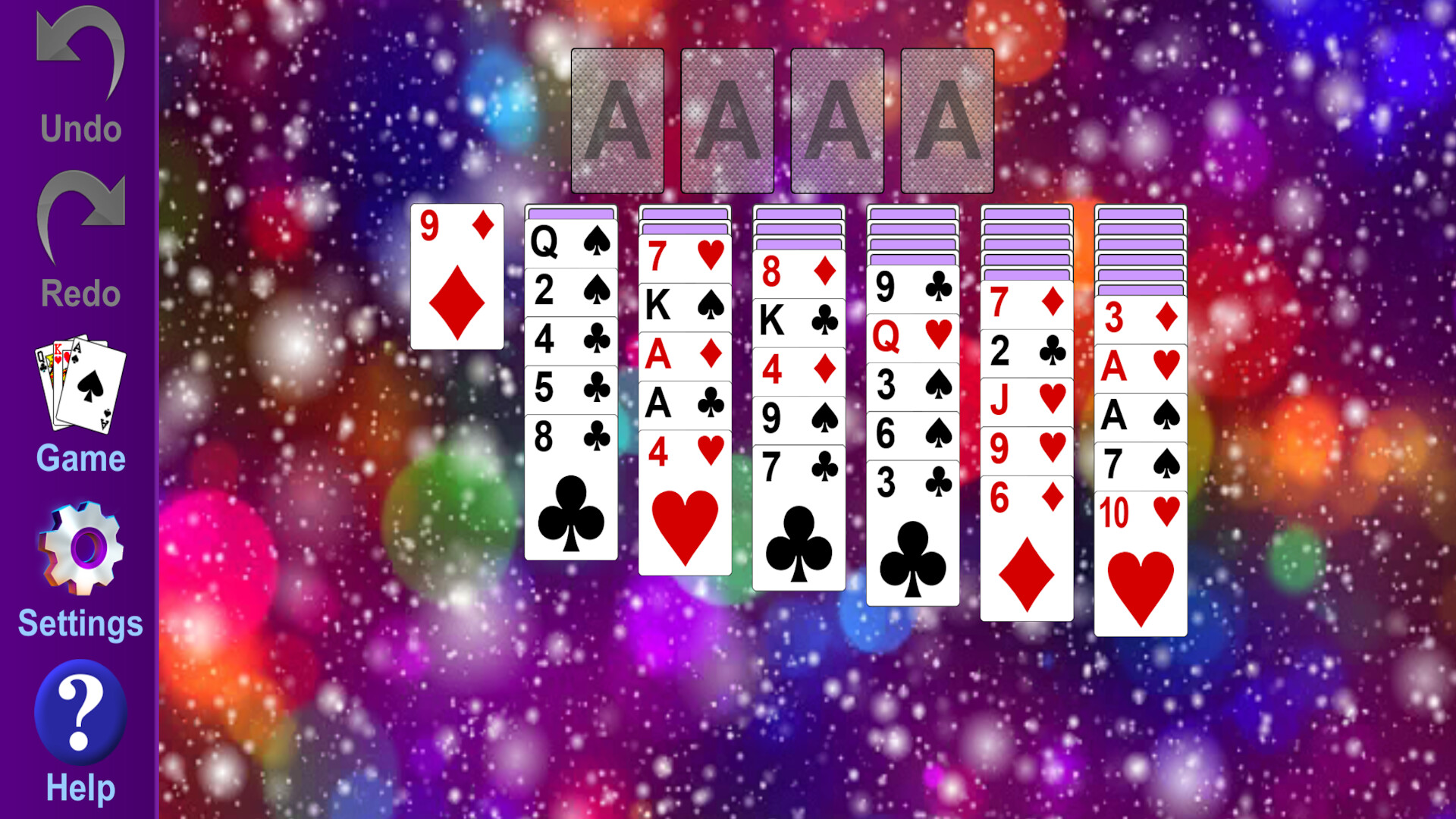 screenshot of Alaska Solitaire Classic Card Game 4