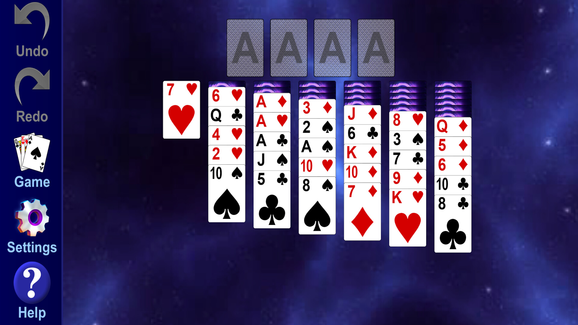 screenshot of Alaska Solitaire Classic Card Game 3