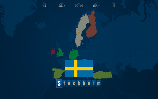 Typing Fury: Around the World screenshot 1