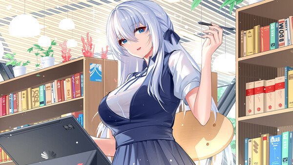 我与她们的大学画相.