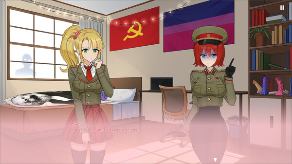 Скриншот из My Dictator Stalin Can't Be This Cute ?!