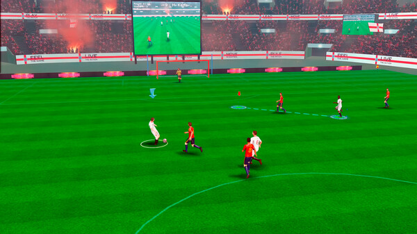Screenshot of Motion Soccer PRO