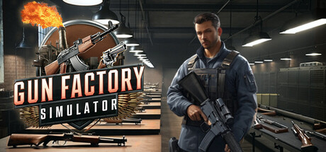 Gun Factory Simulator Steam Banner