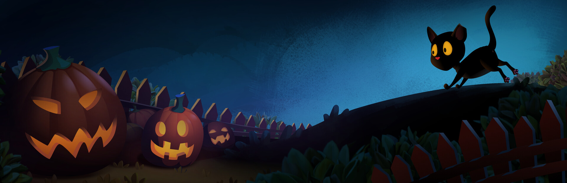 Halloween Picket Maze