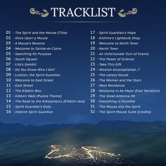 The Spirit and the Mouse (Original Game Soundtrack)