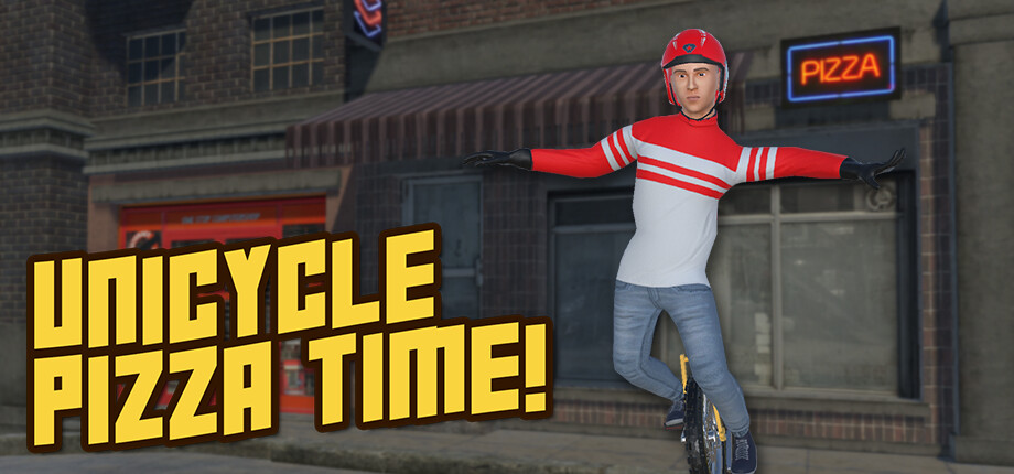 Unicycle Pizza Time! cover art