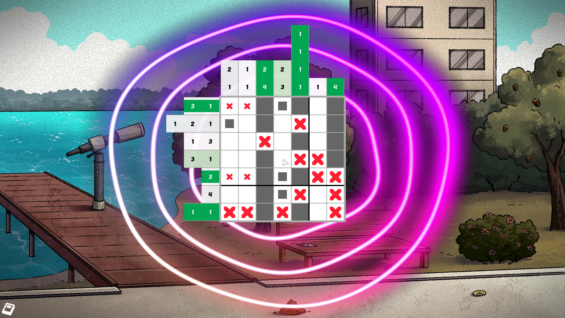 #4. Opus Cortex: A Nonogram Puzzle Story (Steam) 由: Rainier Interactive