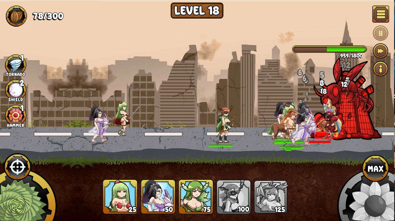 Plant Girls: Insect Invasion screenshot #1