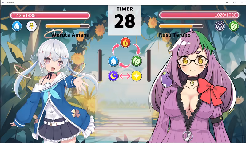 VTBattle-VTubers aren't about the number of subscribers! It's about power! screenshot 2