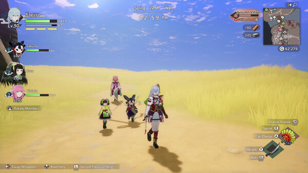 Rune Factory: Guardians of Azuma - Sakuna DLC