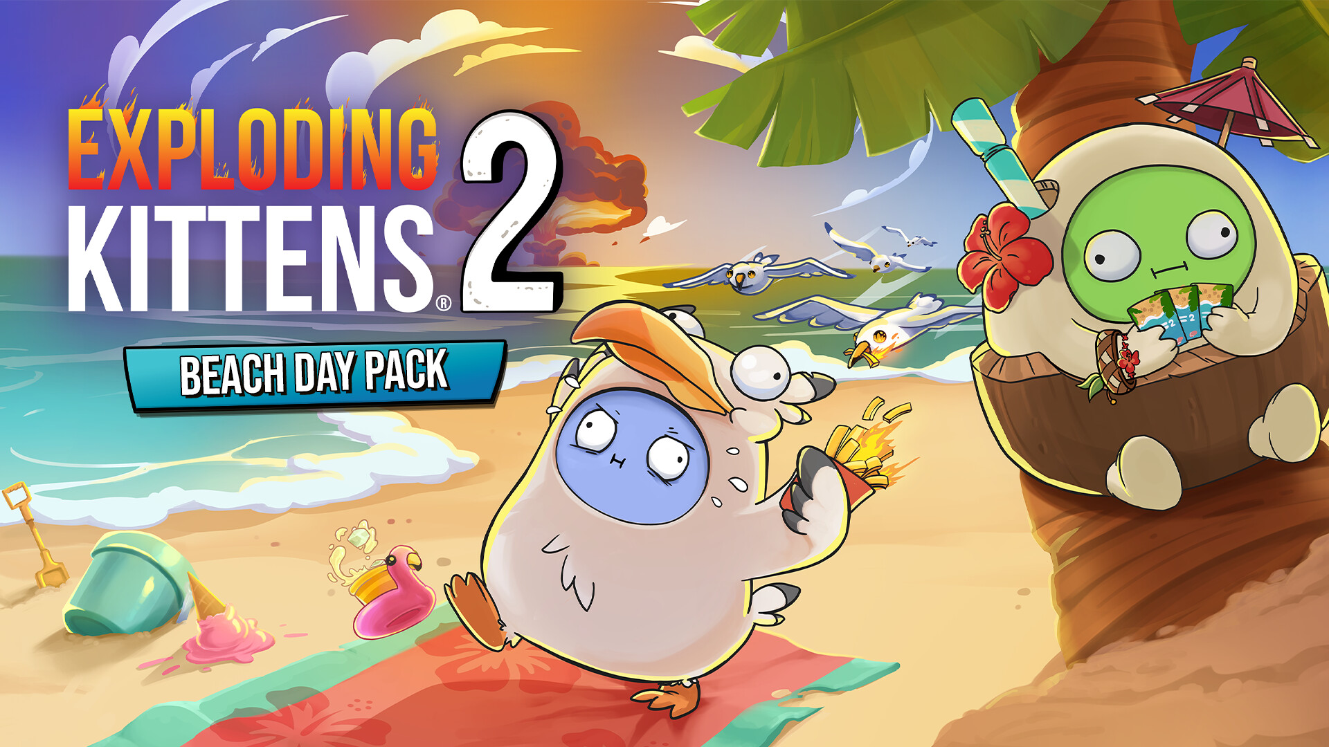 Exploding Kittens® 2 - Beach Day Featured Screenshot #1