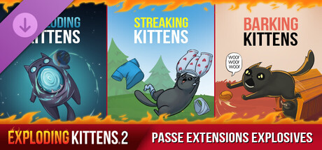 Exploding Kittens® 2: Explosive Expansions Pass