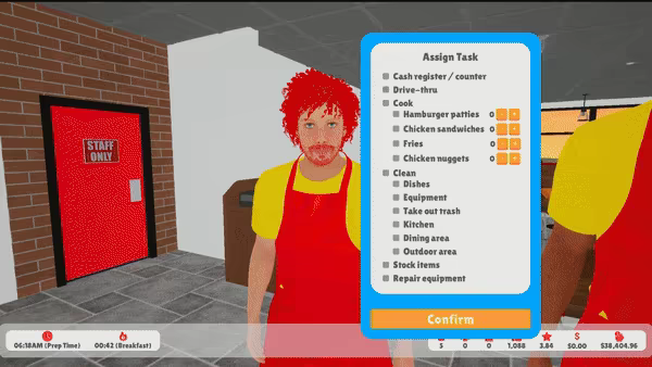 Burger Flipper: A Fast Food Restaurant Simulator video 6