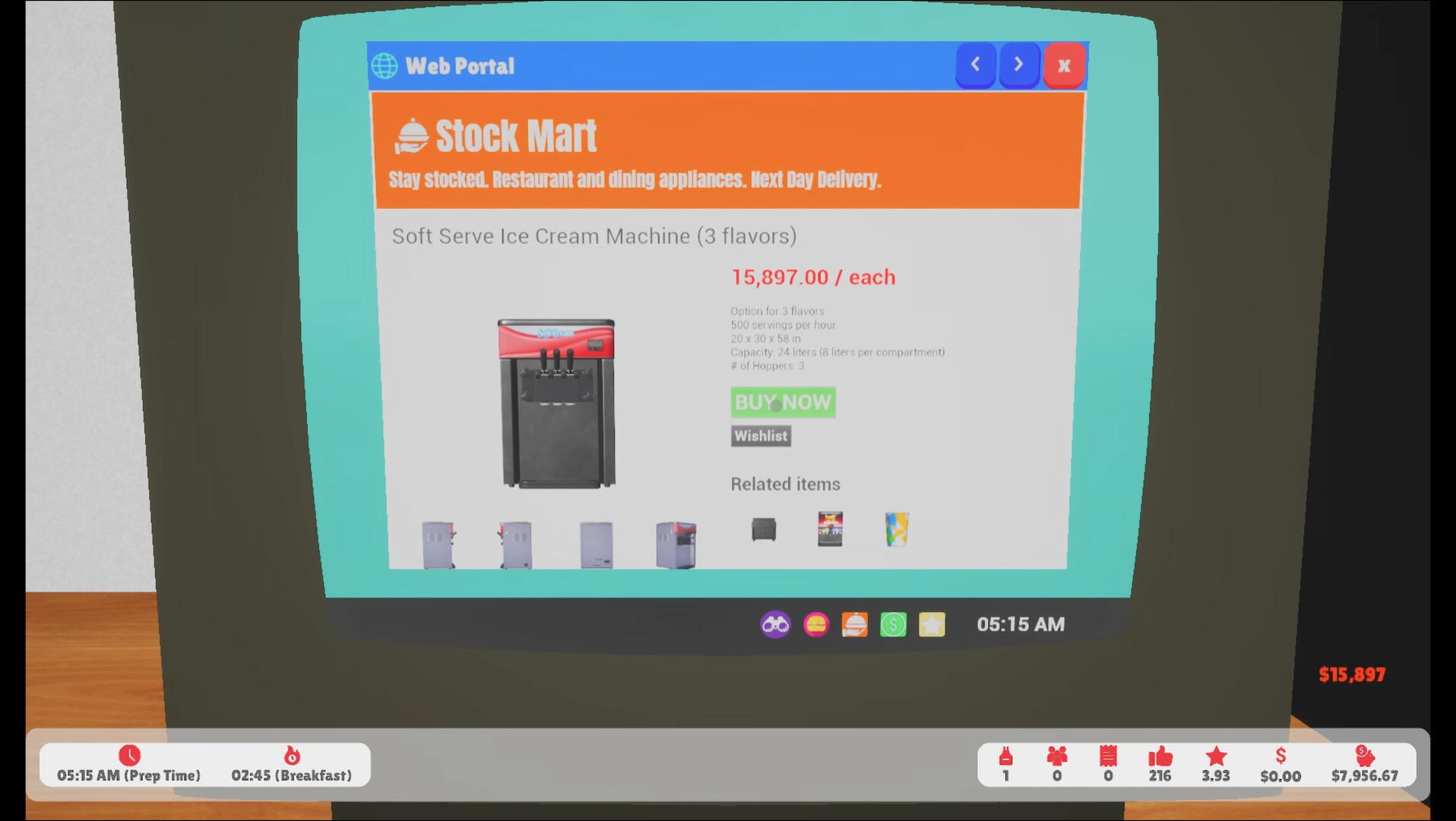 Burger Flipper: A Fast Food Restaurant Simulator screenshot 3