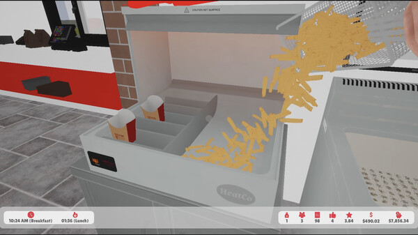 Burger Flipper: A Fast Food Restaurant Simulator screenshot 4