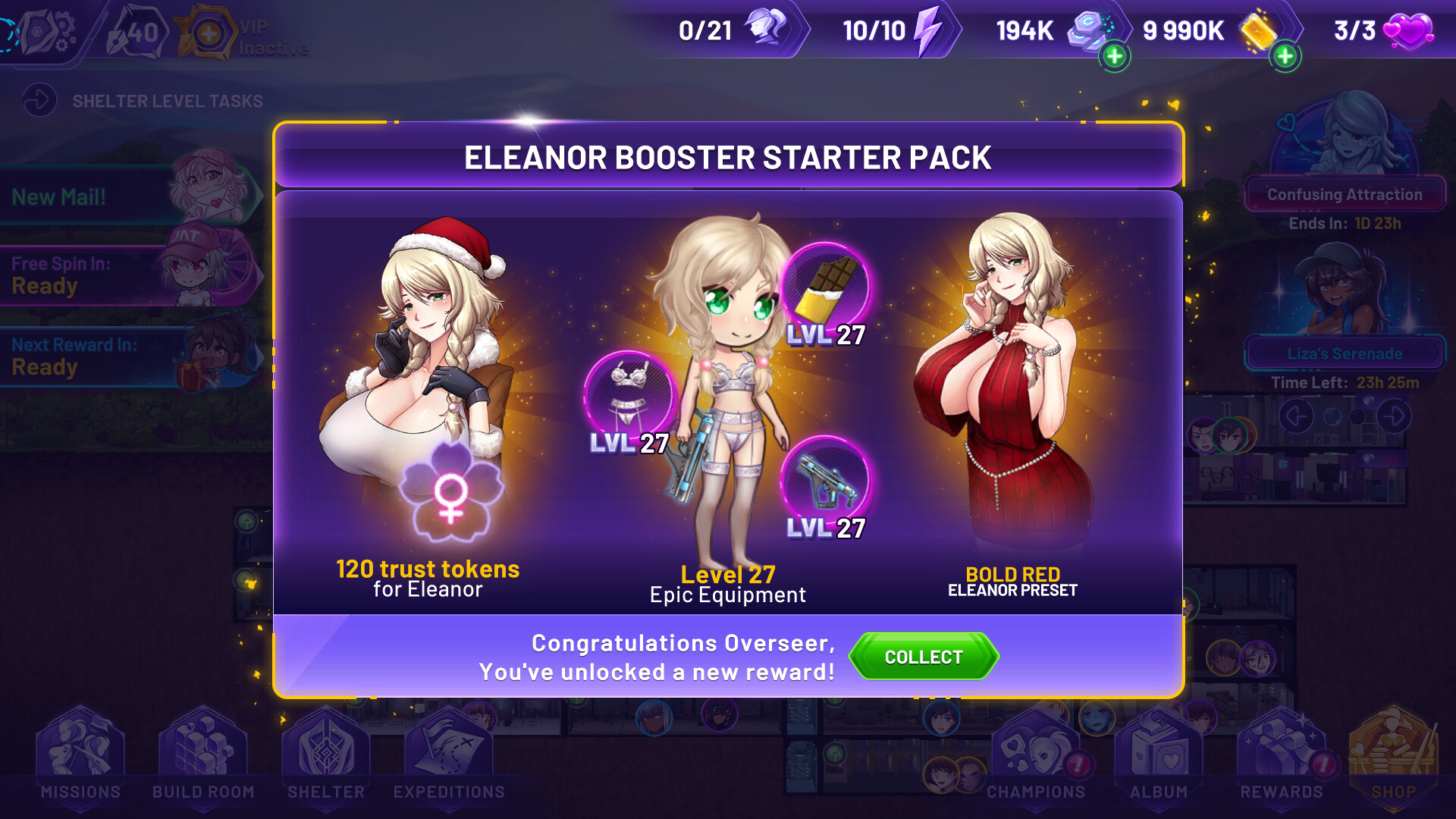Shelter 69 - Exclusive Eleanor Pack 🔞[ADULT NSFW] Featured Screenshot #1