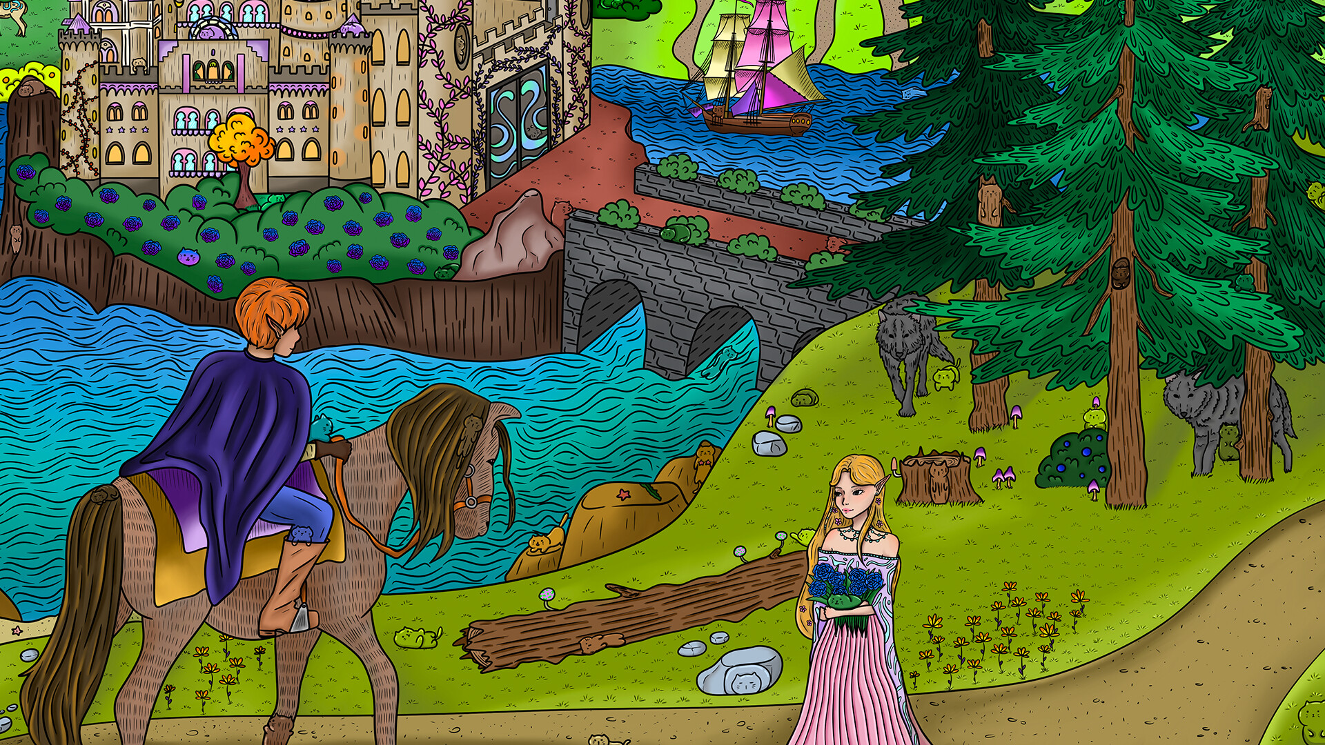 100 Fantasy Cats screenshot 2