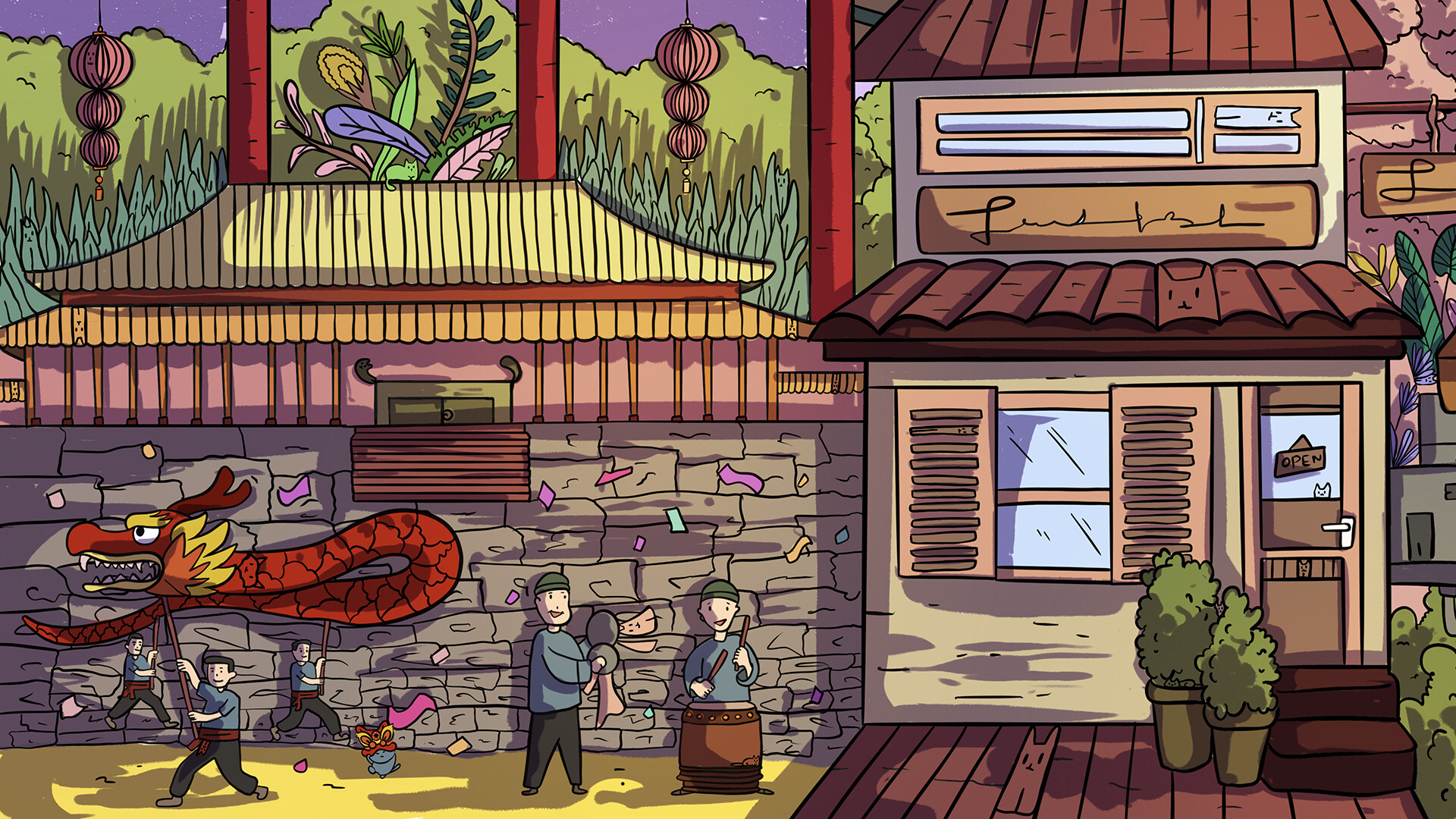 screenshot of 100 China Cats 1
