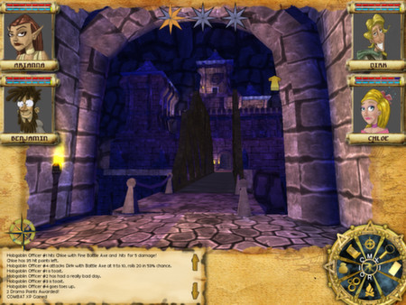 Screenshot z Frayed Knights: The Skull of S'makh-Daon