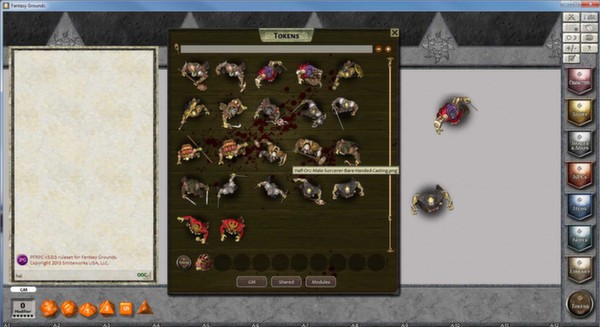 Fantasy Grounds - PixelFigs Half-Orcs Token and Portrait Pack
