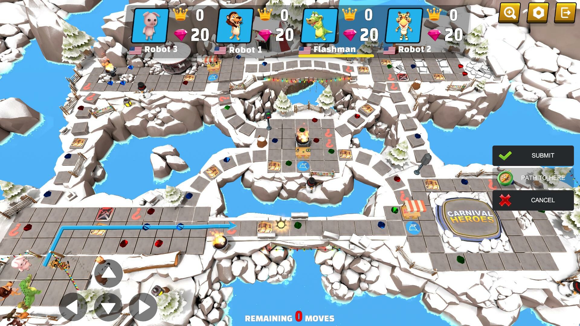 #3. Carnival Heroes - Super party minigames (Steam) By: LAN - GAMES LTD