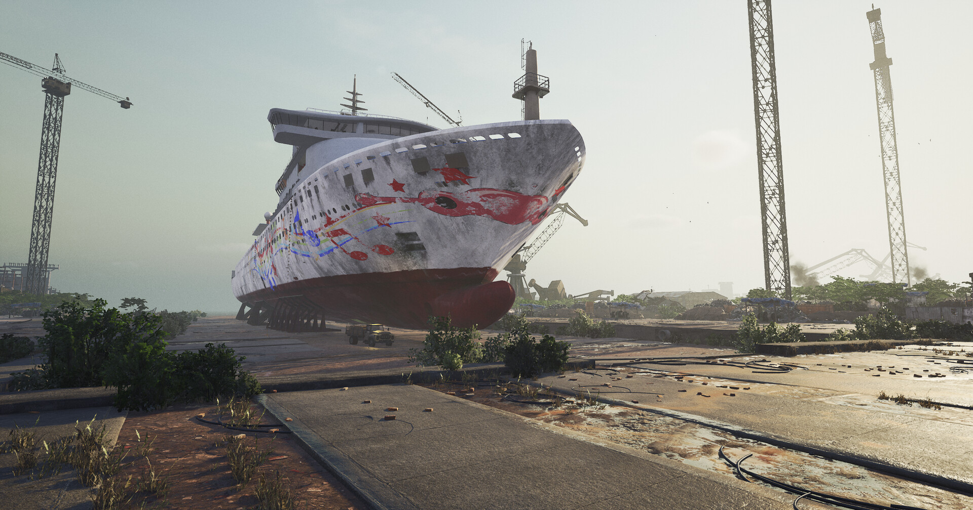 Ship Graveyard Simulator 2 - Floating Cities DLC gameplay screenshot 5