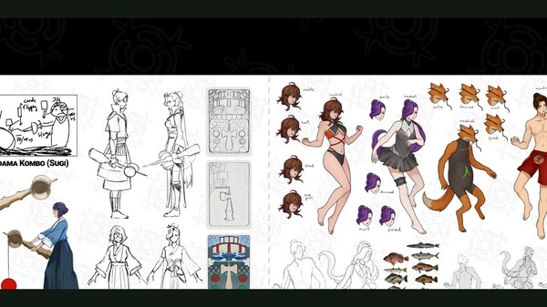 Shujinkou - Digital Artbook