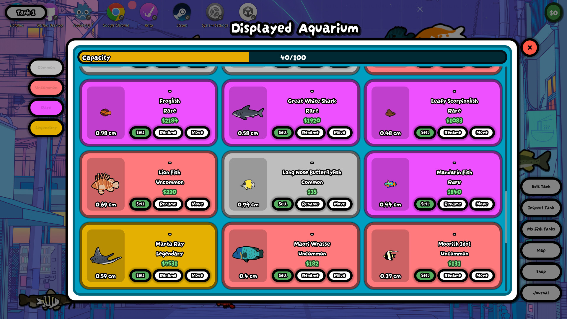 Cozy Aquarium screenshot #3