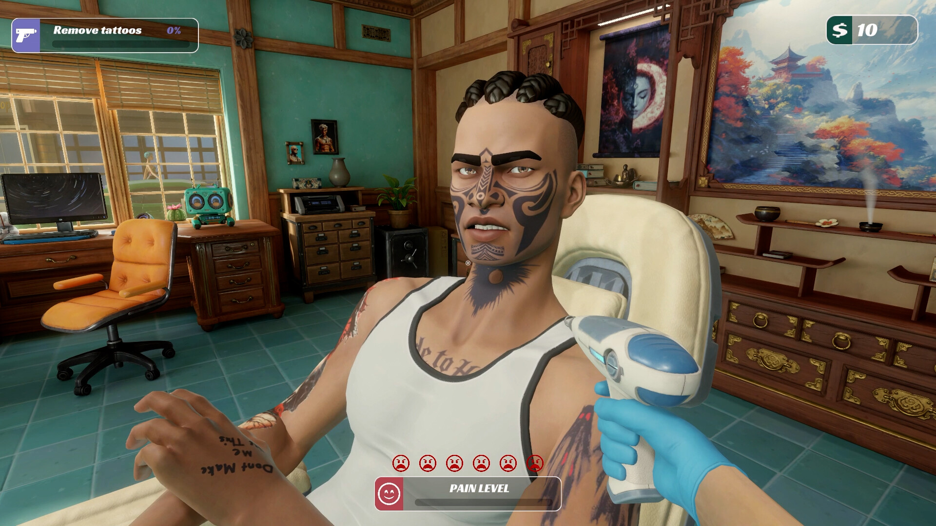 Tattoo Removal Simulator screenshot #9