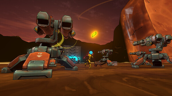 Mars vs. Robots Screenshot