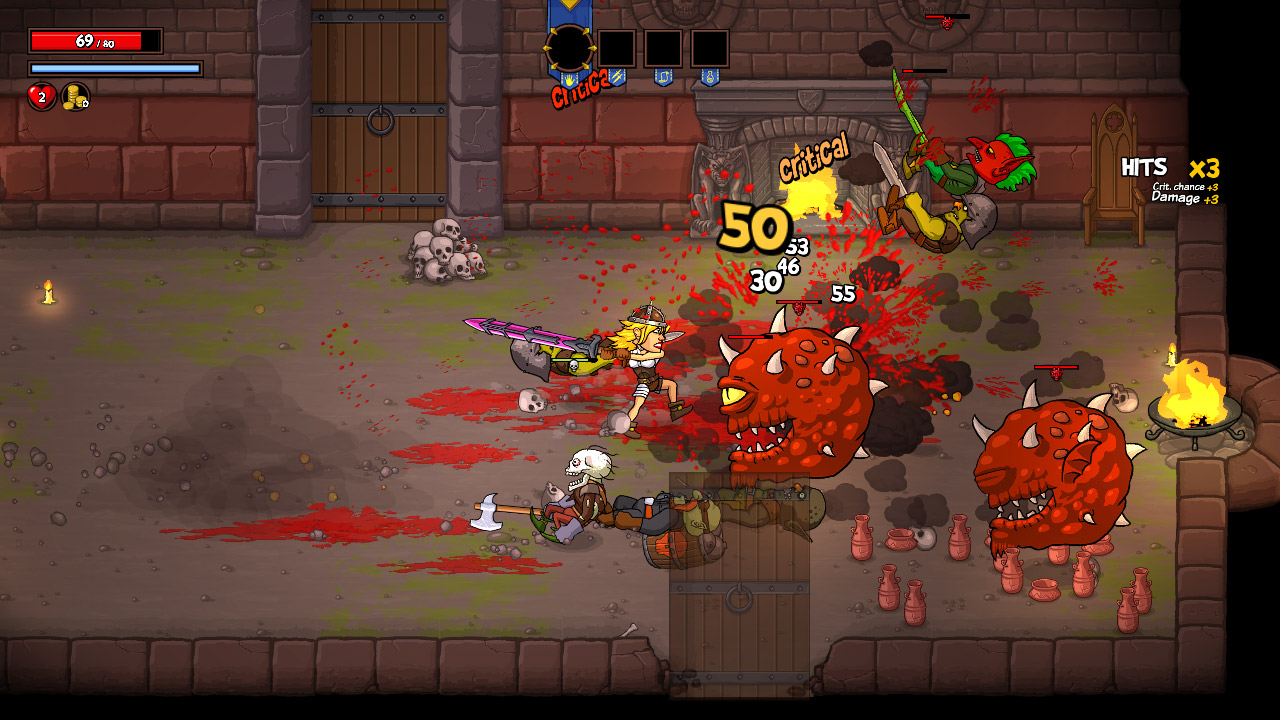 screenshot of Rampage Knights 4