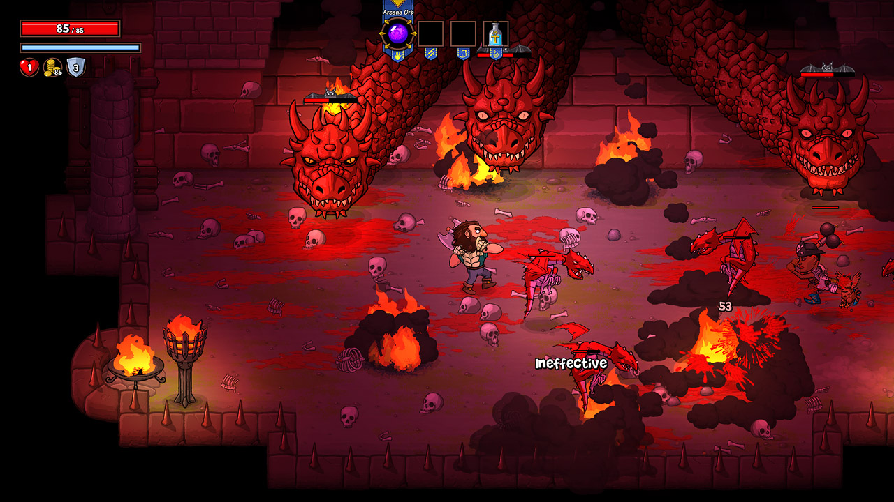 screenshot of Rampage Knights 3