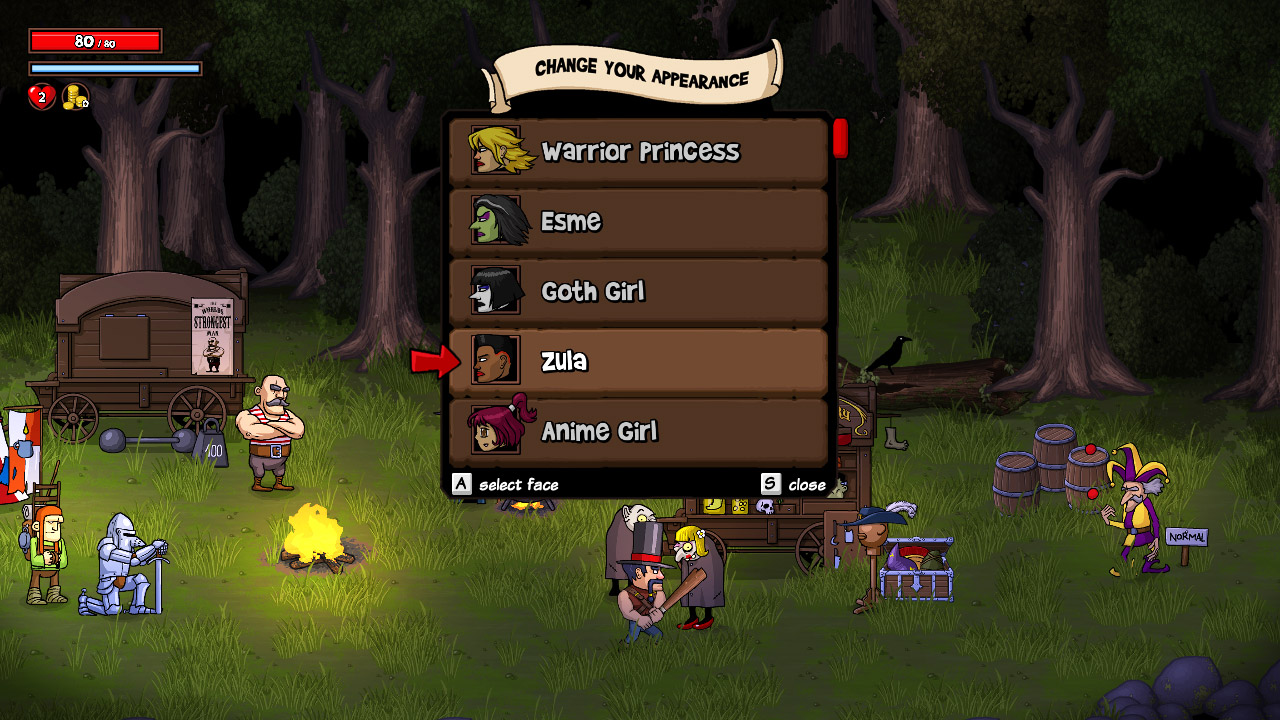 screenshot of Rampage Knights 8