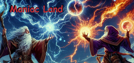 Maniac Land header art