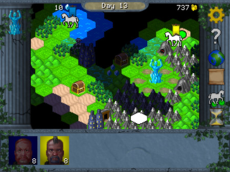 Скриншот игры Heroes of a Broken Land — 1
