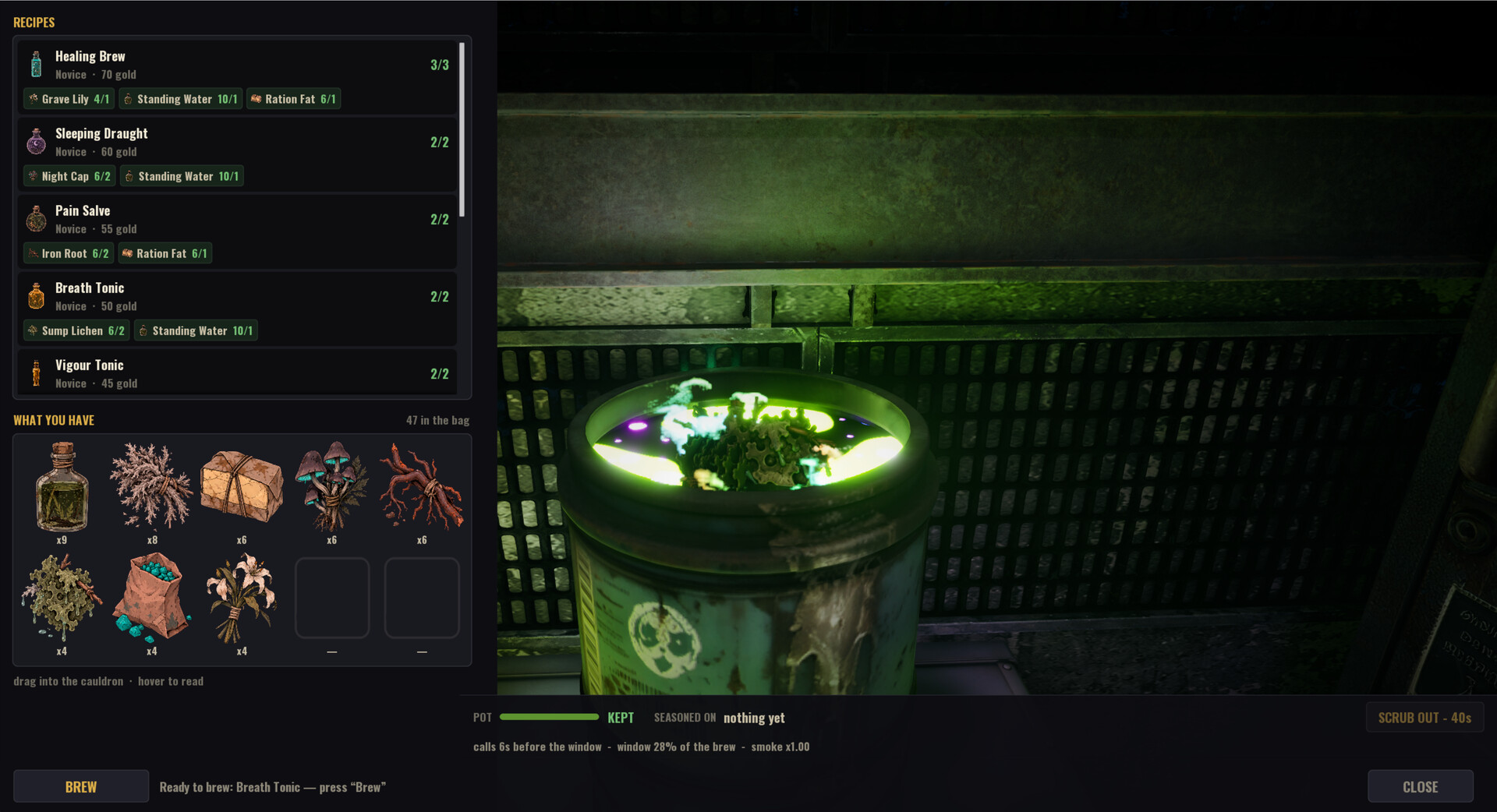 Forbidden brew screenshot 3