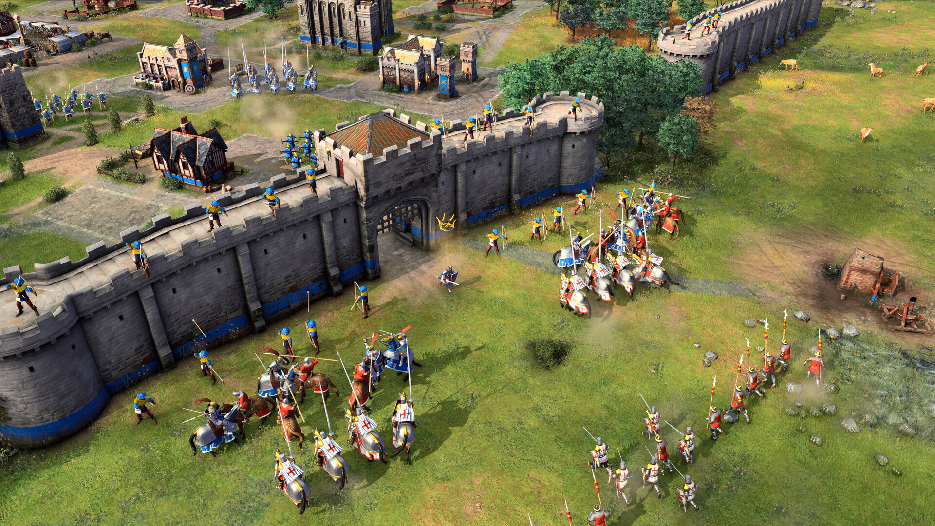 #5. Age of Empires IV: Knights of Cross and Rose (Steam) di: Xbox Game Studios