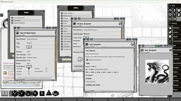 Fantasy Grounds - Cursed Scroll Zine, Vol. 3: Midnight Sun