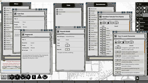Fantasy Grounds - Cursed Scroll Zine, Vol. 3: Midnight Sun