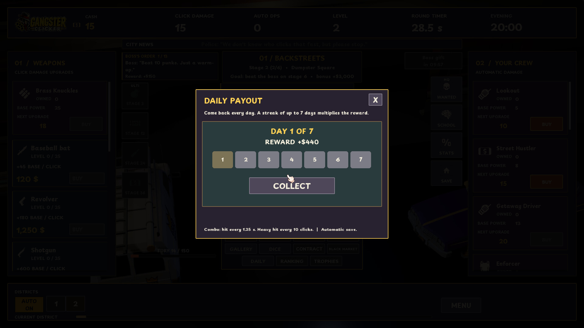 Gangster Clicker screenshot 6