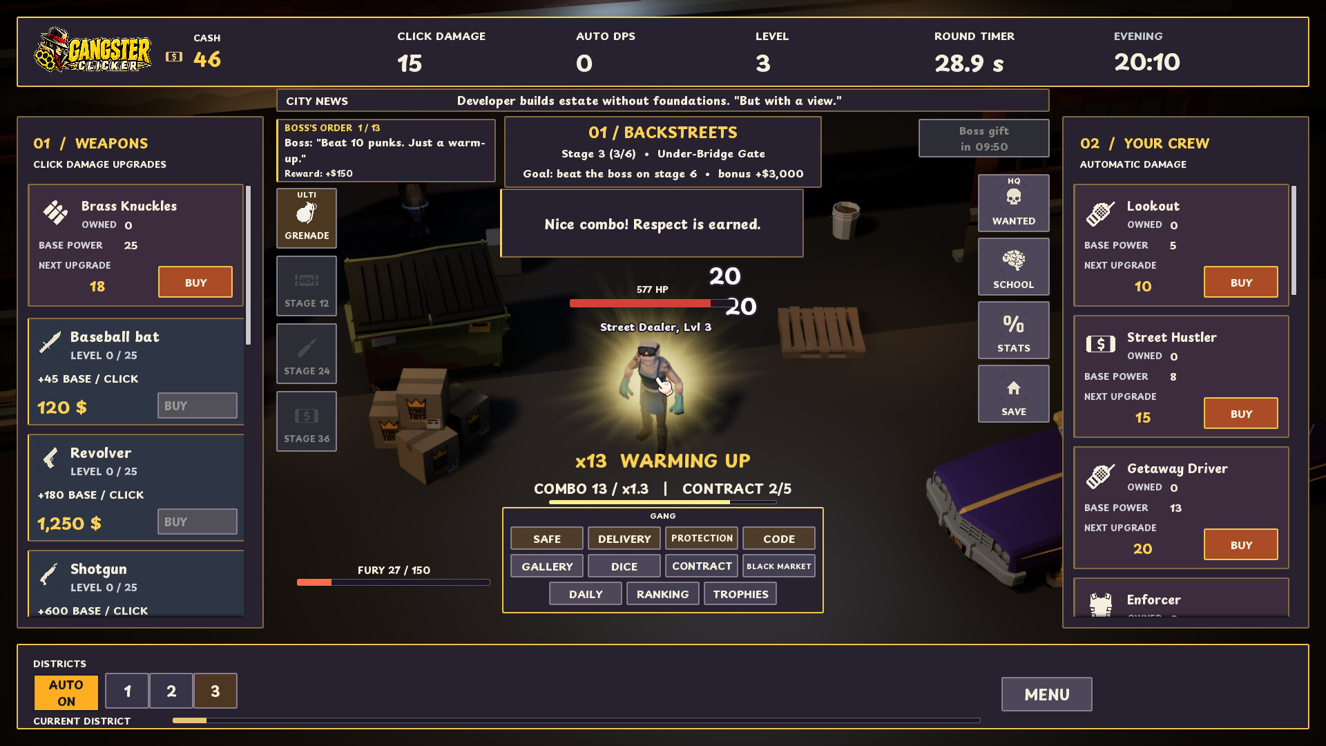 Gangster Clicker screenshot 5