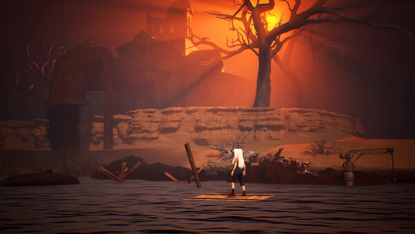 Screenshot of Ayasa: Shadows of Silence gameplay showing in-action mechanics