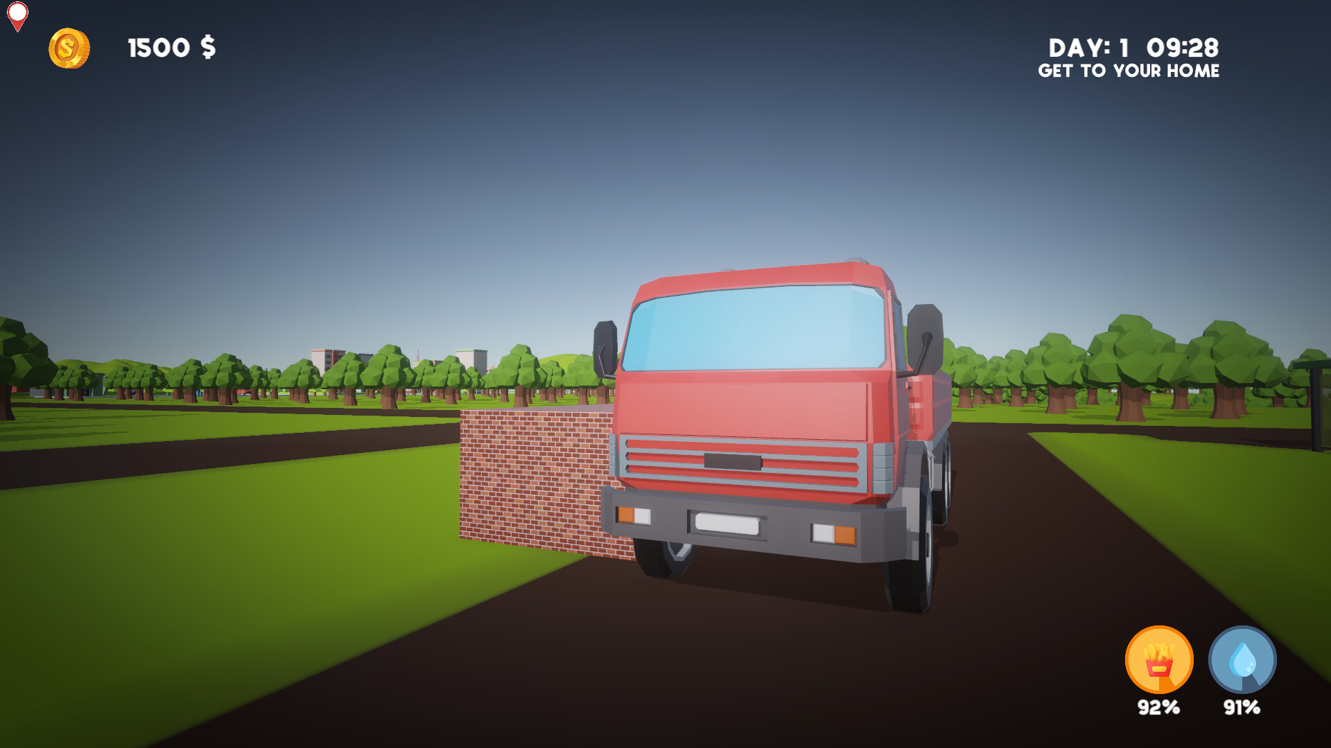 #6. Delivery Point Simulator (Steam) By: Black Red Studio