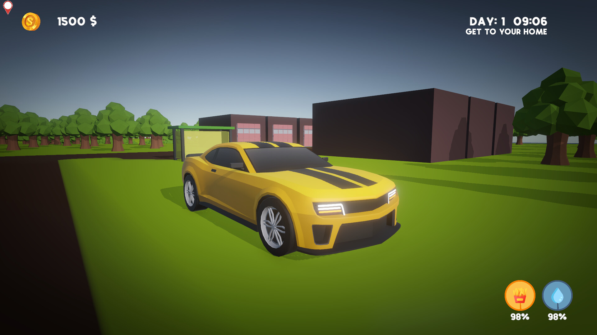 #2. Delivery Point Simulator (Steam) By: Black Red Studio